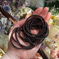 Ravenstone Crystals Garnet Stretch Bracelet | 4mm