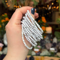 Ravenstone Crystals Howlite Stretch Bracelet | 4mm