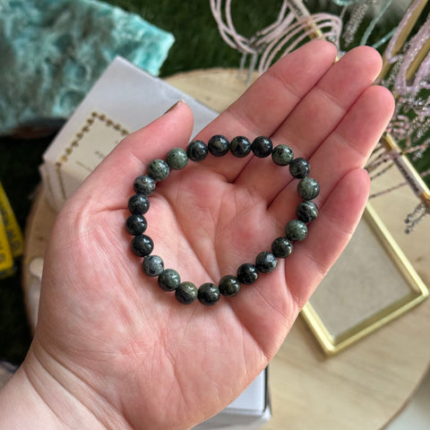 Ravenstone Crystals Kambaba Jasper Stretch Bracelet