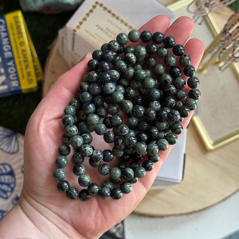 Ravenstone Crystals Kambaba Jasper Stretch Bracelet