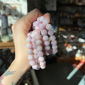 Ravenstone Crystals Kunzite Stretch Bracelet (10mm)