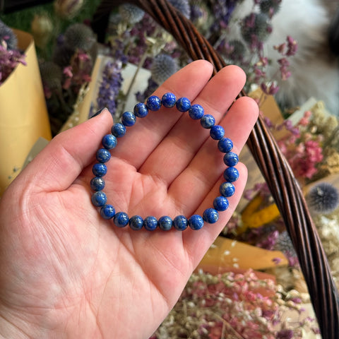 Ravenstone Crystals Lapis Lazuli Stretch Bracelet