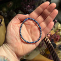Ravenstone Crystals Lapis Lazuli Stretch Bracelet | 4mm