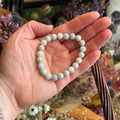 Ravenstone Crystals Light Jade Stretch Bracelet