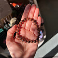 Ravenstone Crystals Mahogany Obsidian Stretch Bracelet