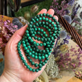 Ravenstone Crystals Malachite Stretch Bracelet
