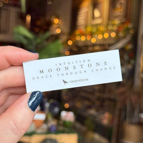 Ravenstone Crystals Moonstone Stretch Bracelet