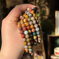 Ravenstone Crystals Ocean Jasper Stretch Bracelet