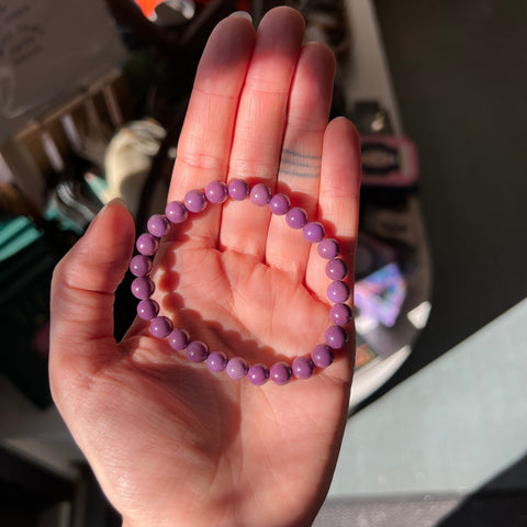 Ravenstone Crystals Phosphosiderite Stretch Bracelet