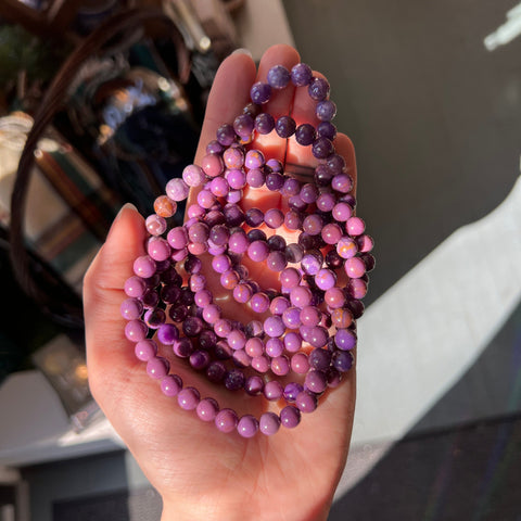 Ravenstone Crystals Phosphosiderite Stretch Bracelet