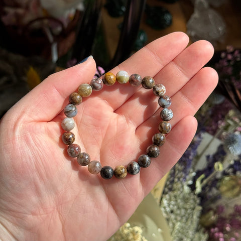 Ravenstone Crystals Pietersite Stretch Bracelet