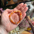 Ravenstone Crystals Red Aventurine Stretch Bracelet