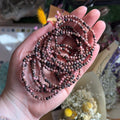 Ravenstone Crystals Rhodonite Stretch Bracelet | 4mm