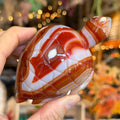 Ravenstone Crystals Sardonyx Turtle "Alden"