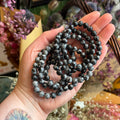 Ravenstone Crystals Snowflake Obsidian Stretch Bracelet