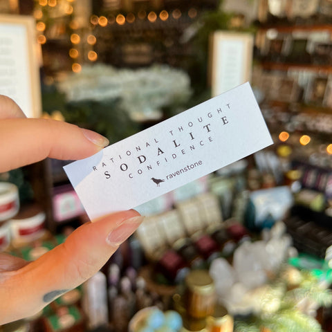 Ravenstone Crystals Sodalite Stretch Bracelet