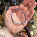 Ravenstone Crystals Tanzanite Stretch Bracelet | 4mm