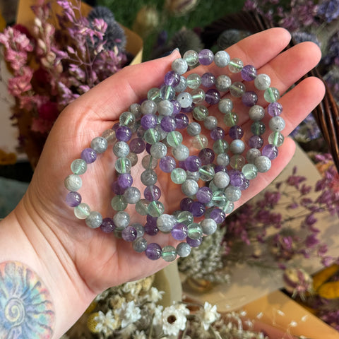 Ravenstone Crystals The Crown Chakra Stretch Bracelet