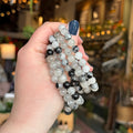 Ravenstone Crystals Tourmalated Quartz Stretch Bracelet