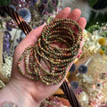 Ravenstone Crystals Unakite Stretch Bracelet | 4mm