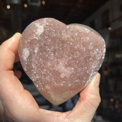 Ravenstone Crystals Amethyst Heart "Bo"