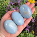 Ravenstone Crystals Angelite Palm Stone