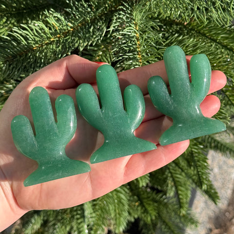 Ravenstone Crystals Aventurine Cactus