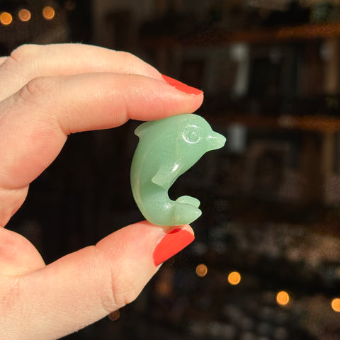 Ravenstone Crystals Aventurine Dolphin