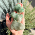 Ravenstone Crystals Aventurine Frog