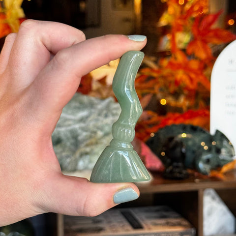 Ravenstone Crystals Aventurine Witch's Broom