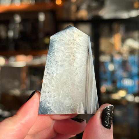 Ravenstone Crystals Black Agate "Rocky"