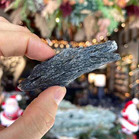 Ravenstone Crystals Black Kyanite "Jackie"