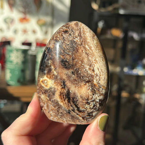 Ravenstone Crystals Black Opal "May"