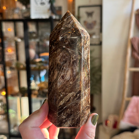 Ravenstone Crystals Black Opal "Rebecca"