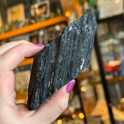 Ravenstone Crystals Black Tourmaline "Hattie"