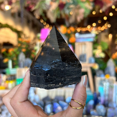 Ravenstone Crystals Black Tourmaline "Penelope"