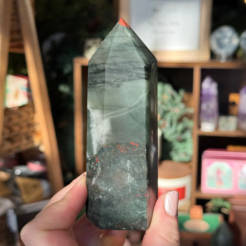 Ravenstone Crystals Bloodstone "Joel"