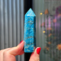 Ravenstone Crystals Blue Apatite "Clara"