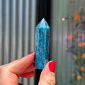 Ravenstone Crystals Blue Apatite "Della"