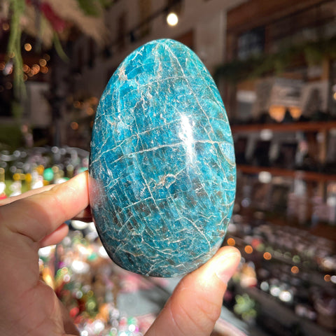 Ravenstone Crystals Blue Apatite "Jose"