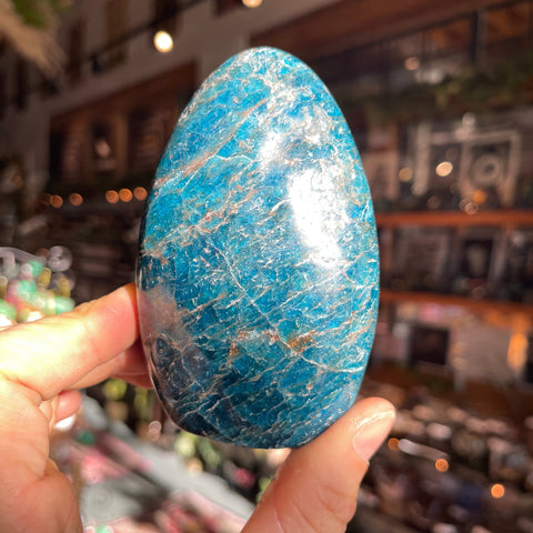 Ravenstone Crystals Blue Apatite "Josh"