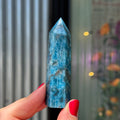 Ravenstone Crystals Blue Apatite "Percy"