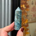 Ravenstone Crystals Blue Apatite "Rex"