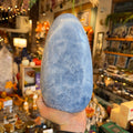 Ravenstone Crystals Blue Calcite "Audra"