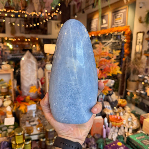 Ravenstone Crystals Blue Calcite "Cicely"
