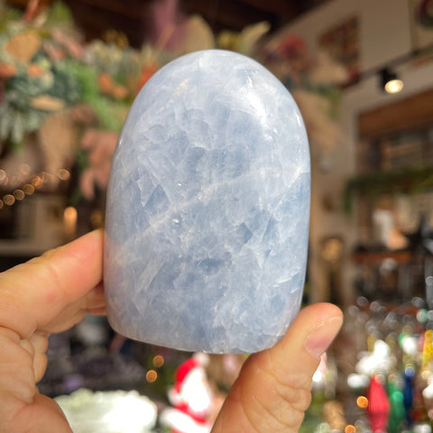 Ravenstone Crystals Blue Calcite "Suzy"