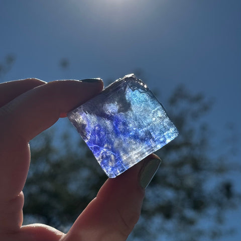 Ravenstone Crystals Blue Halite "Dominic"