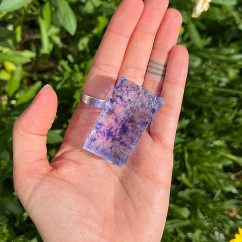 Ravenstone Crystals Blue Halite "Hans"