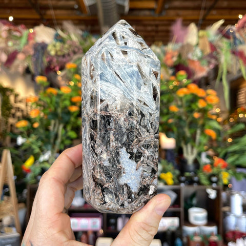 Ravenstone Crystals Blue Kyanite "Aspen"