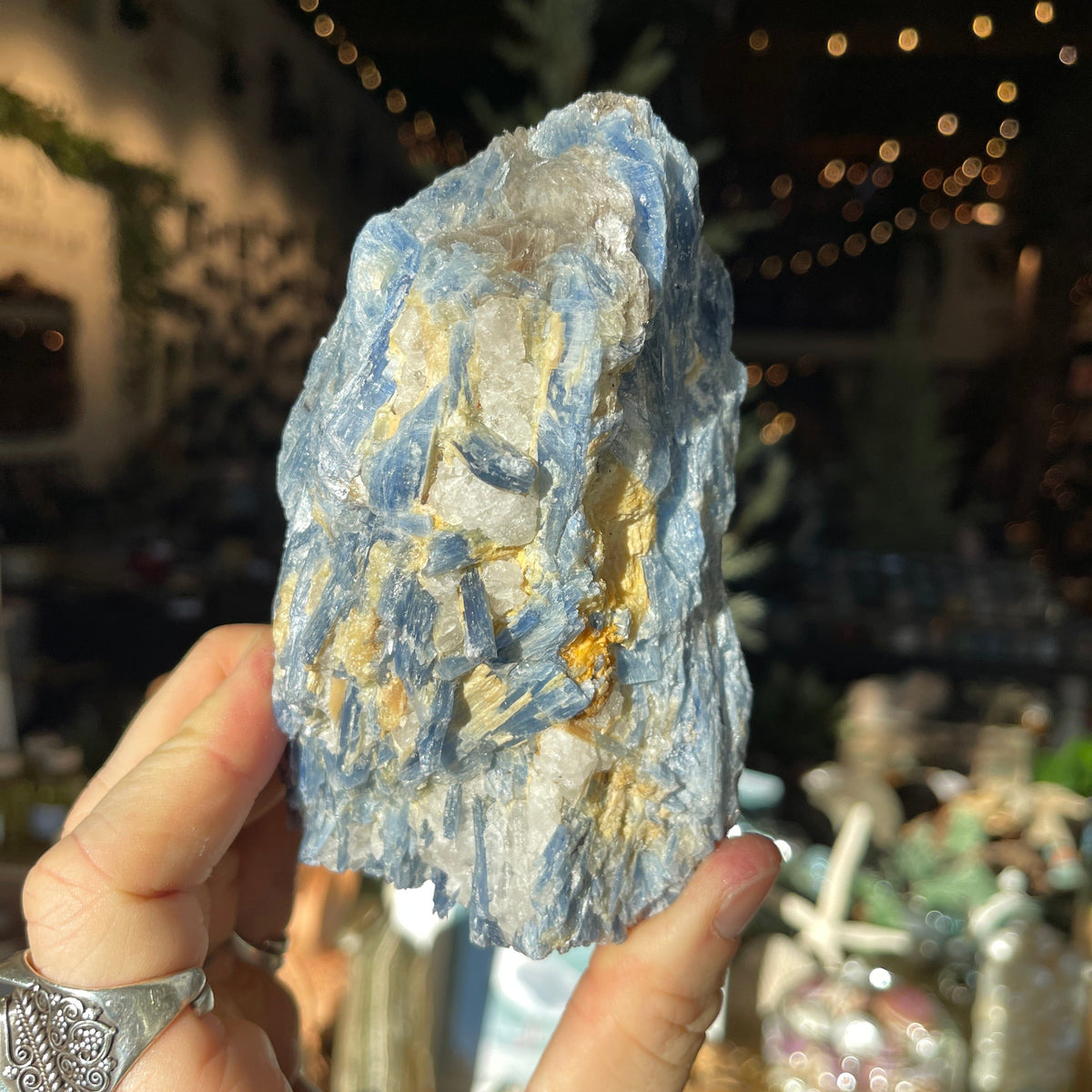 Ravenstone Crystals Blue Kyanite “Irene”